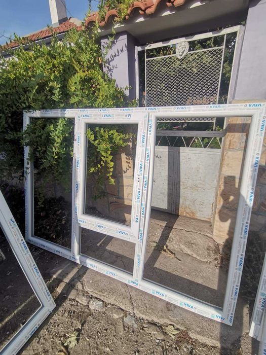 Плъзгане бяло AL: ПВЦ остъкление - бяло: