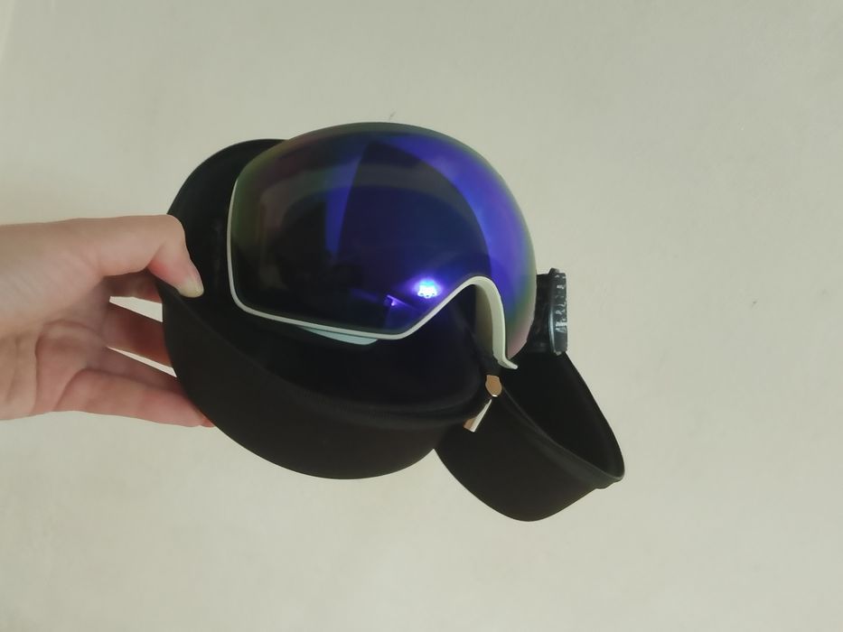 Маска горнолыжная для взрослого синяя OBA OLEY