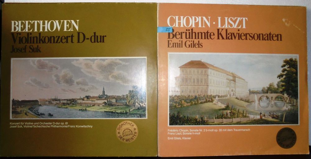 Vand viniluri muzica clasica-seria DISKOTHEK DER MEISTER