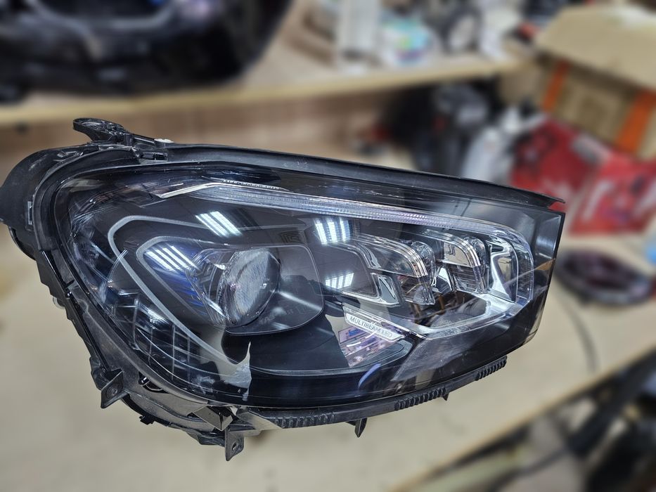 Ремонт на фарове Mercedes GLS W167 remont na far мерцедес глс