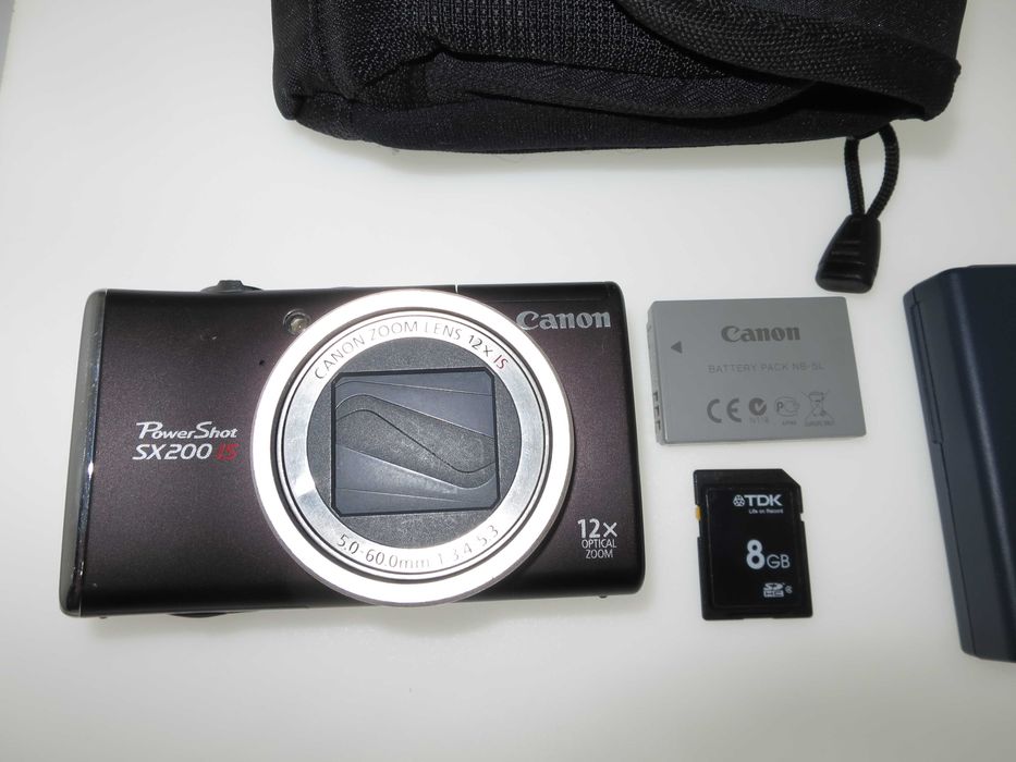 Canon PowerShot SX200 IS компактен цифров фотоапарат ТОП КЛАСИКА