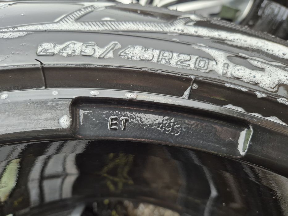 4бр алуминиеви джанти децент за Ягуар Е,F passe 8ж Х 20/ ет 49/ 5Х 108