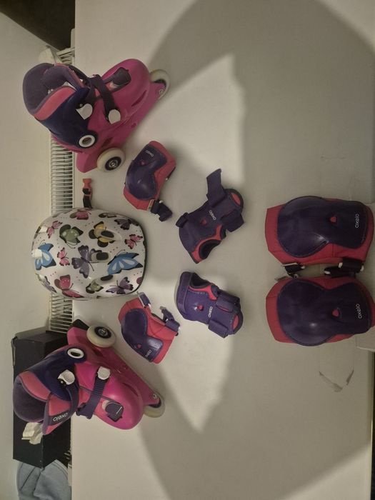 Set copii: role+kit protectie