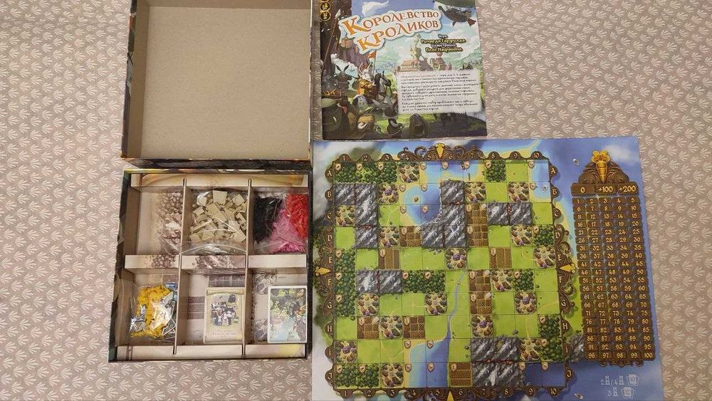 Настольная игра Королевство кроликов