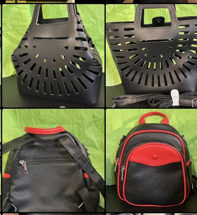 Дамски черни чанти