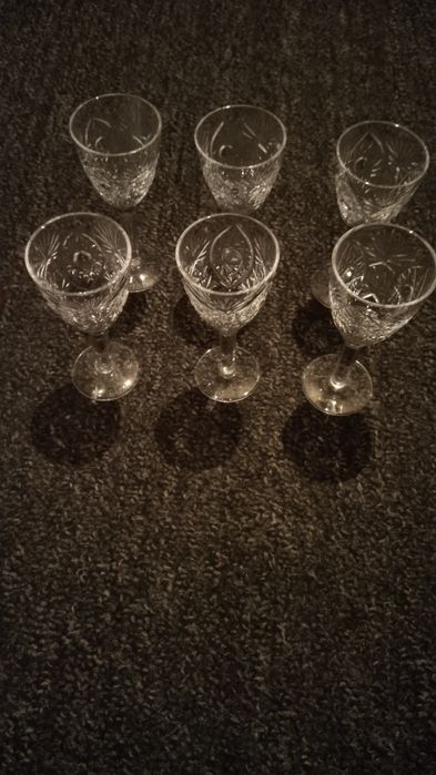 Рюмки хрустальные советские.