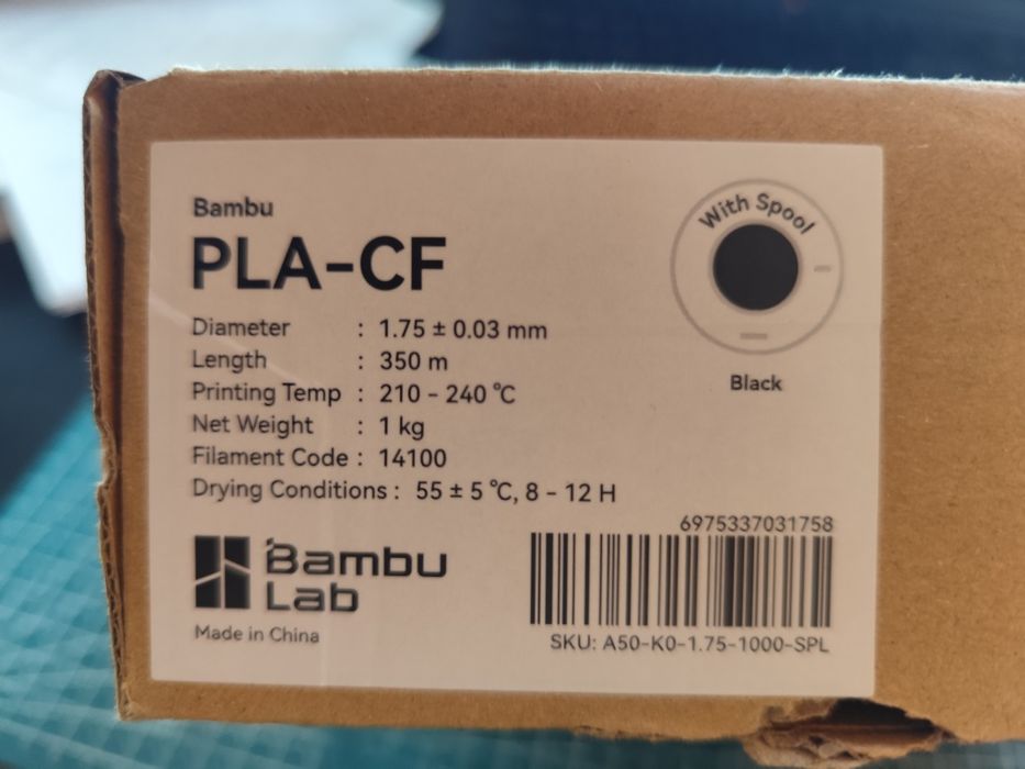 Filament Bambulab PLA-CF