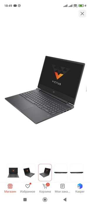 Ноутбук hp victus