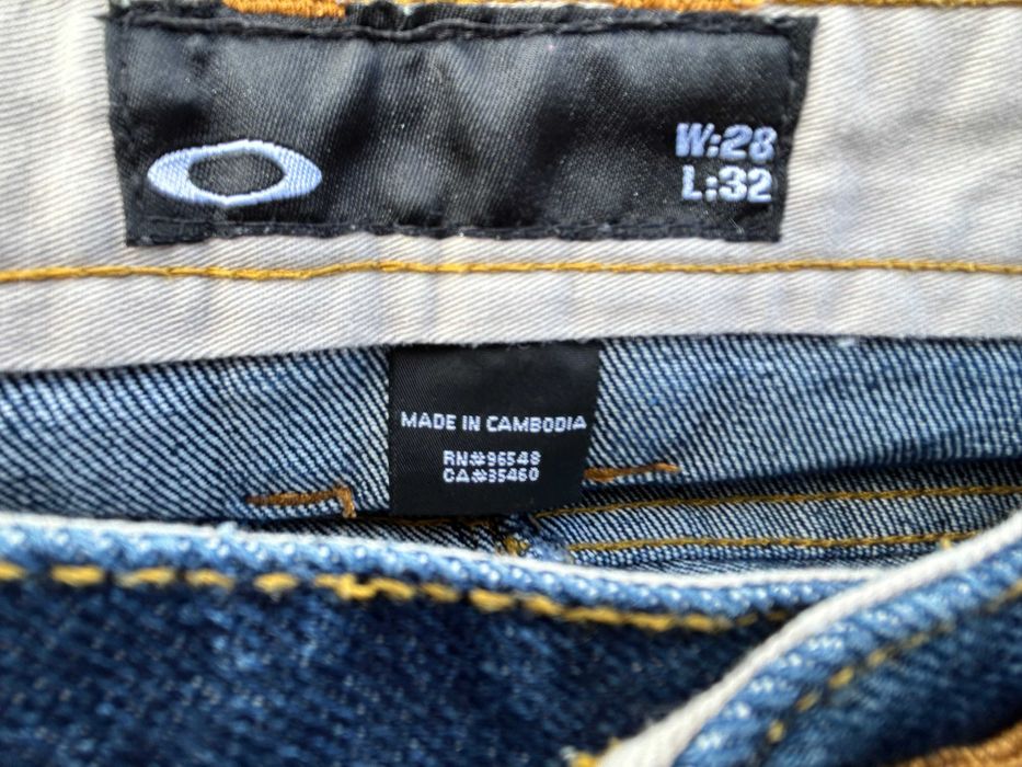 blugi de barbati Oakley, culoare albastru, W28 L32