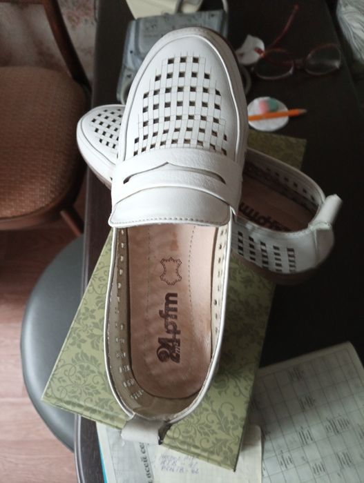 Продам туфли кожаные