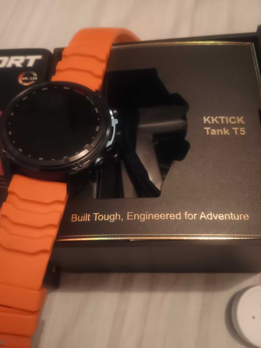 Смарт часовник KKTICK Tank T5