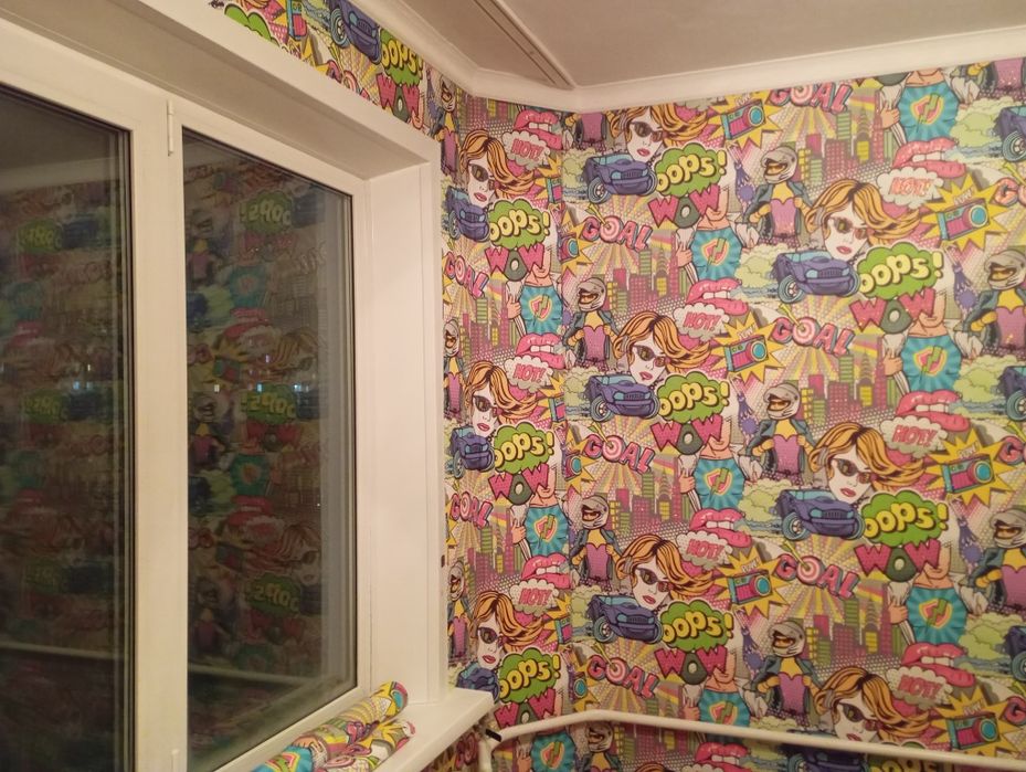 Обои, покраска, галтели