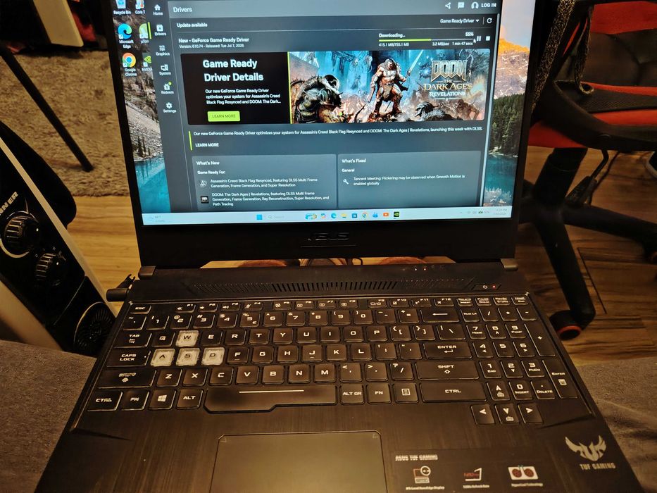 Laptop gaming asus tuf fx505du