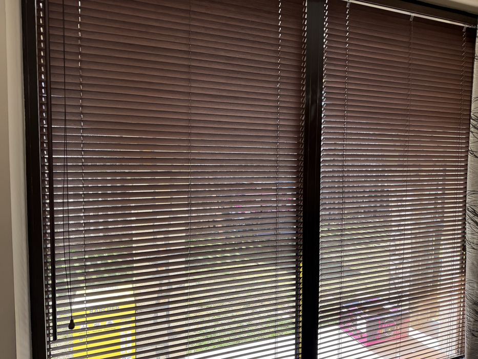 Щори дървени с дебелина на ламела  2.7 см.