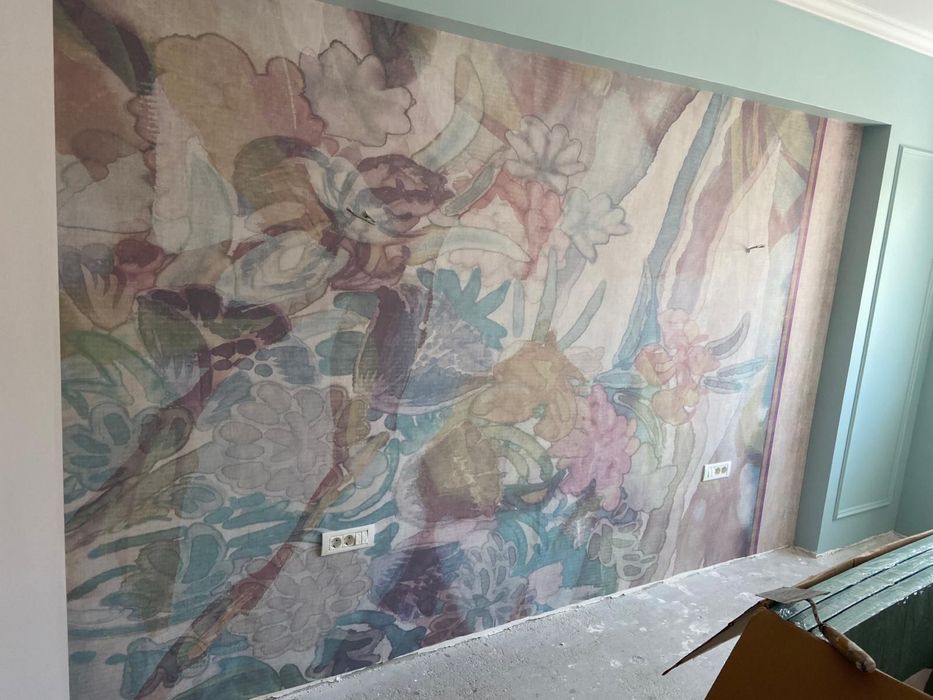 Montaj tapet de la 50lei/mp