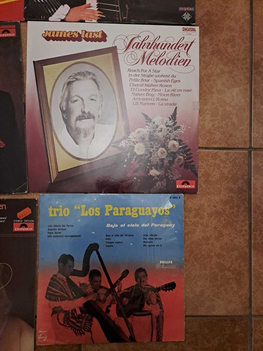 vinil james last vinil richard clayderman