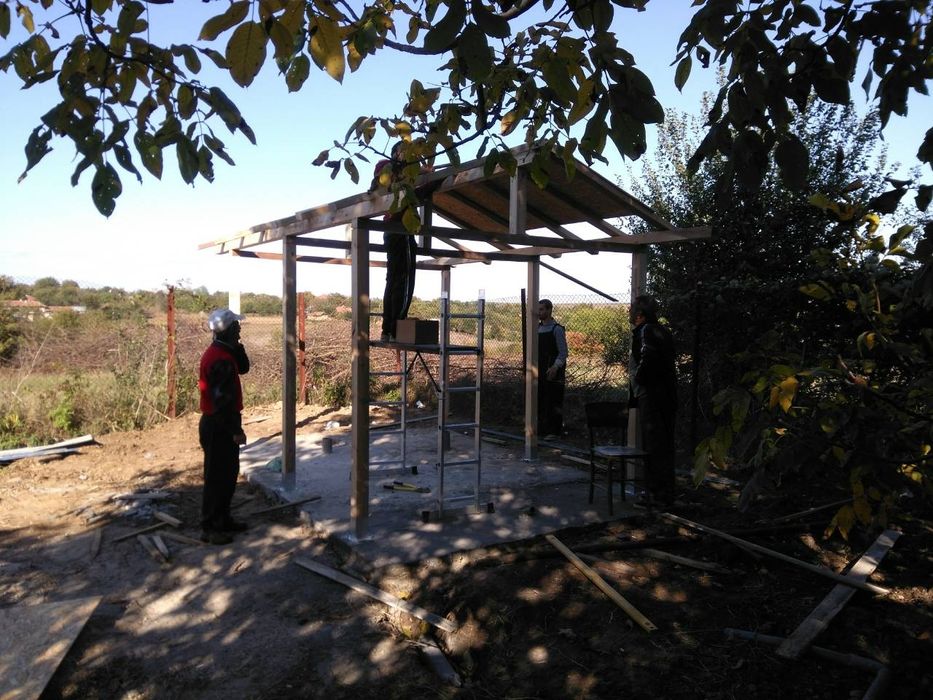 Павилиони, беседки, дървени конструкции