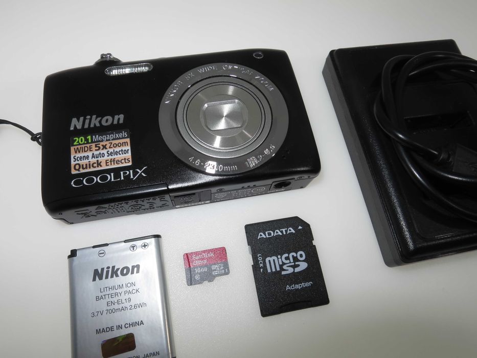 Nikon Coolpix S2800 ултра компактен цифров фотоапарат дигитална камера