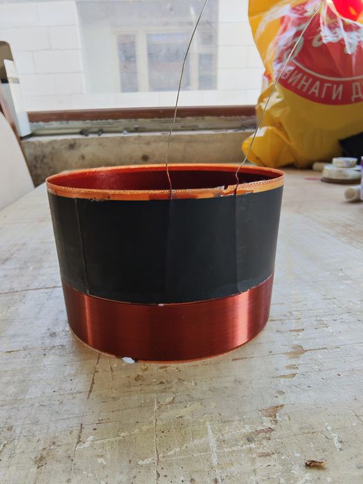 Бобина, шпула за висикоговорител ф100мм