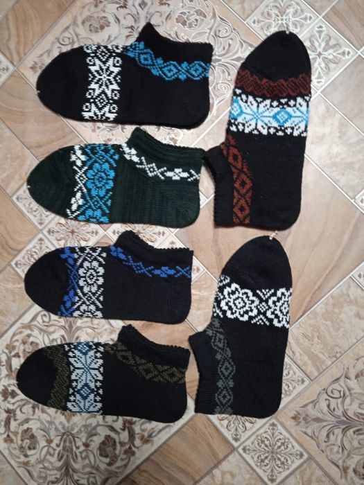 Гольфы, подследники вязанные