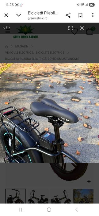 Vand bicicleta electrica Volta