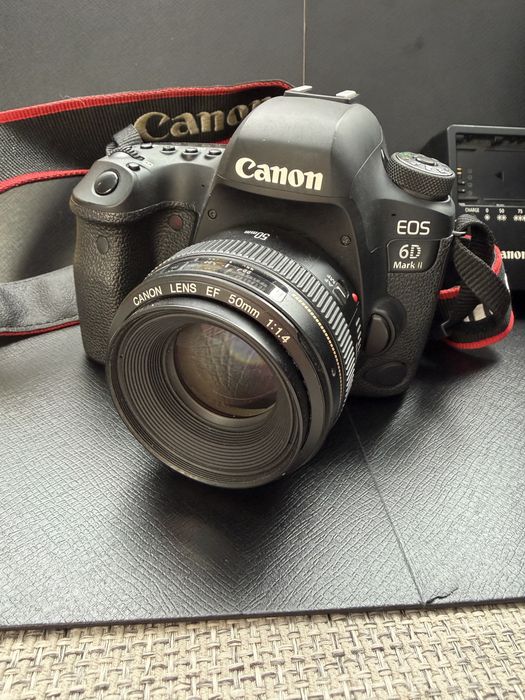 Canon EOS 6D Mark II + 50mm f/1.4 USM – 27.000 cadre – Full Frame