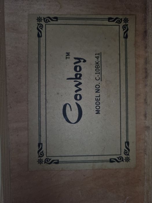 Гитара cowboy 41 размер в комплекте имеется всё