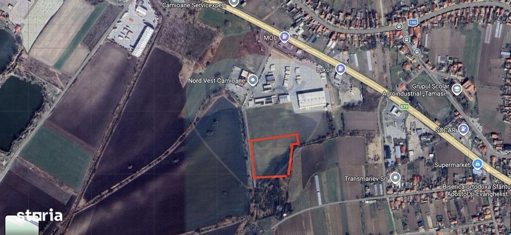 De vânzare Teren intravilan 17,615mp Bors PUZ Aprobat