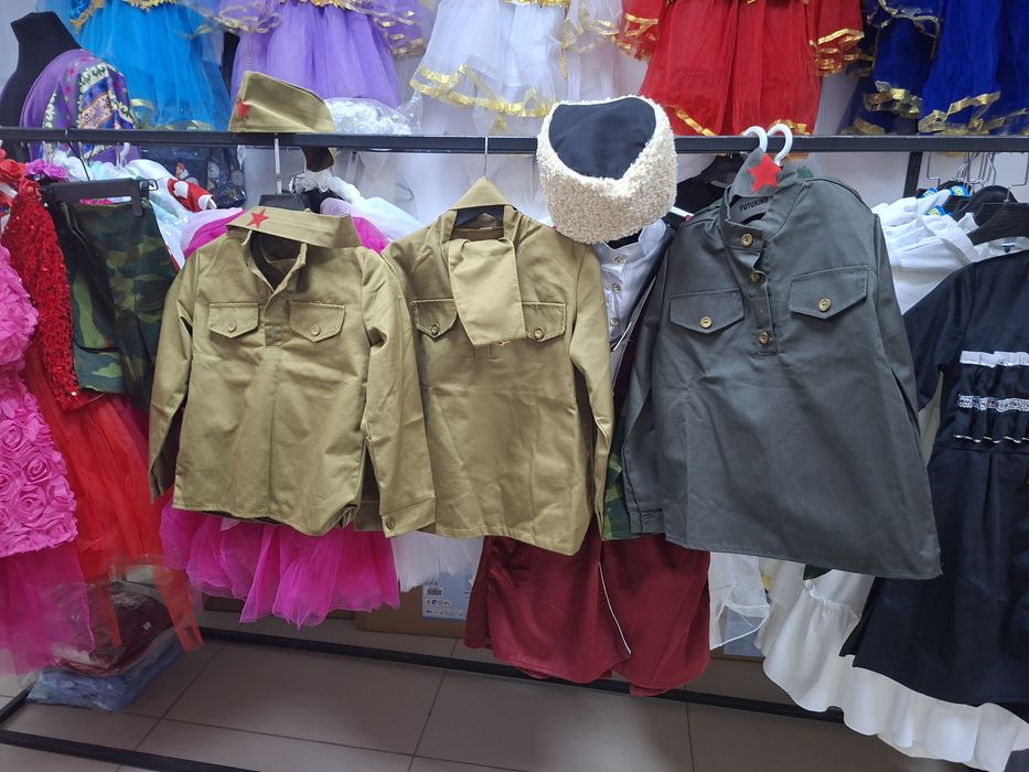 Прокат военной одежды для садика