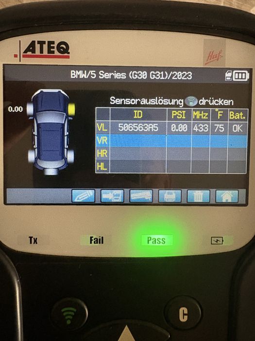 Senzori presiune roți / TPMS / RDC /RDKS  BMW  seia 2  3  4 5 7 x3 x4 ( modele noi G )