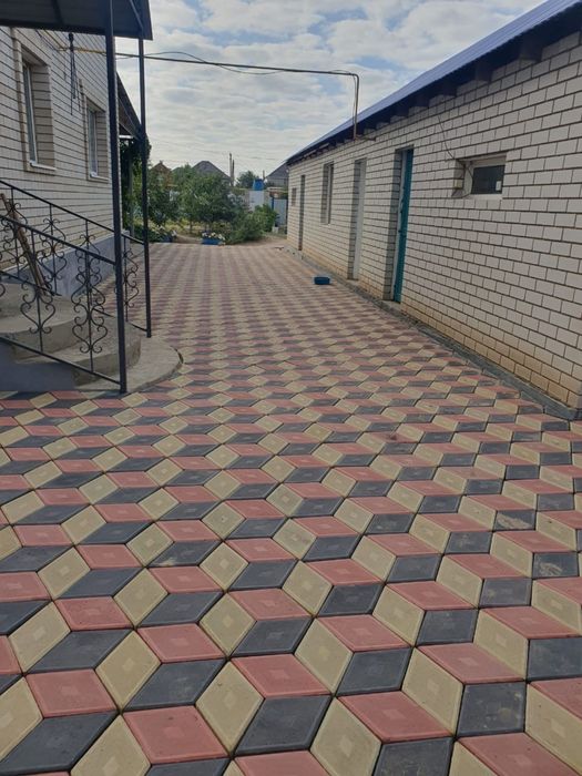 Укладка брусчатки