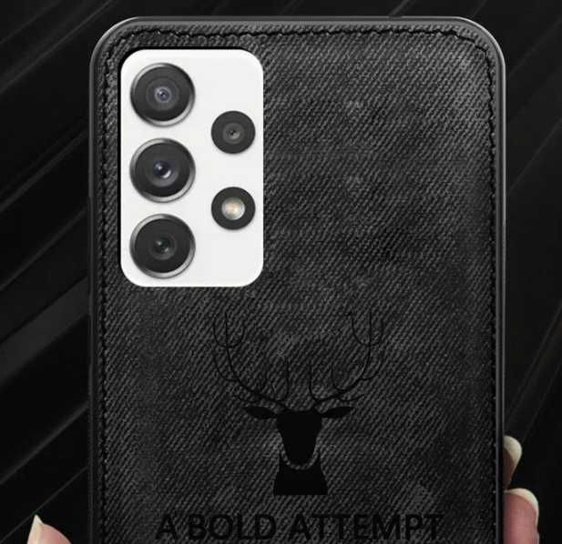 черен текстилен калъф за samsung note 20 ultra