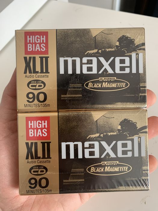 Lot casete vintage noi sigilate maxell Tdk