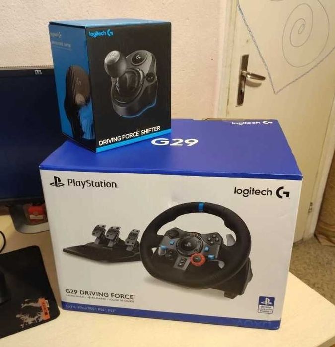 Logitech g29 + shifter