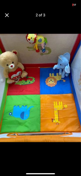 Кошара за игра цветна и запазена