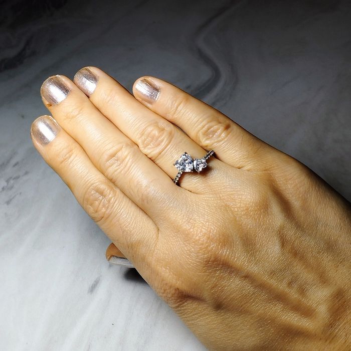 PANDORA "2 сердца"