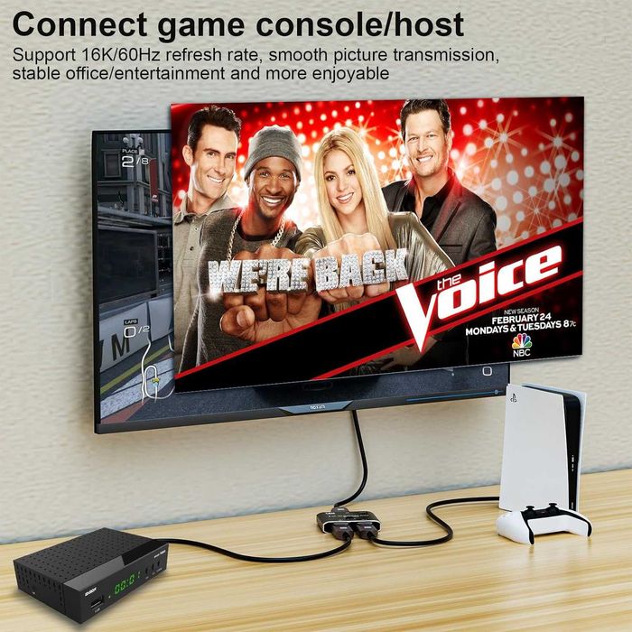 DisplayPort 16K Switch Bi-Directional - CableDeconn