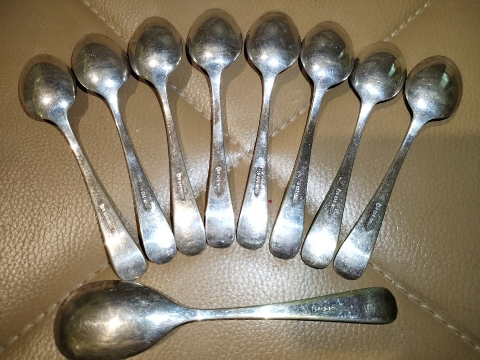 Колекционерски сребърни и посребрени лъжички и прибори