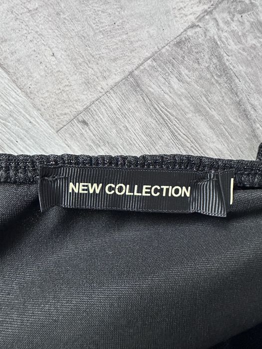 Черен блестящ топ