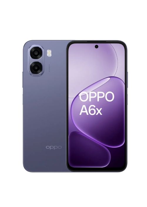 Чисто нов смартфон OPPO A6x 4G, 4GB, 128GB, Black Purple