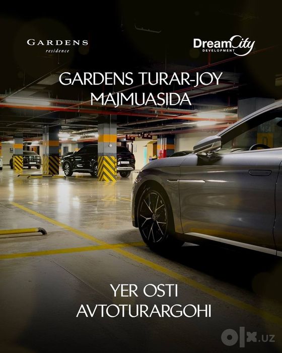Продажа парковочные места в ЖК Gardens Residence Tashkent city