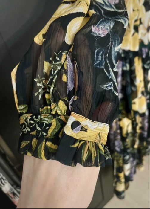 rochie mango  midi vaporoasa