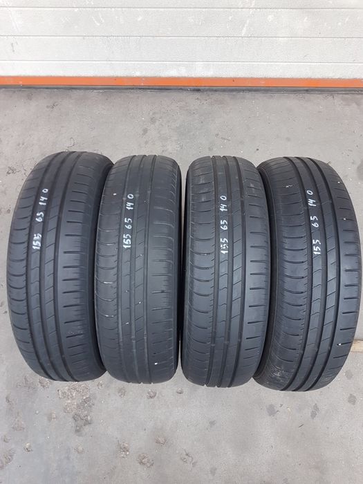 Летни гуми 4 броя HANKOOK Kinergy Eco 155 65 R14 дот 0816