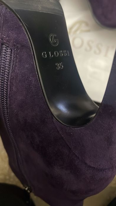 фиолетовый обувь купили в аты баты бутик - 1 раз на вечер одета