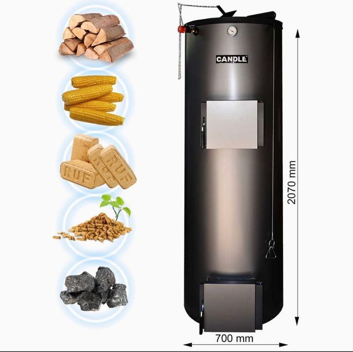 Centrala pe lemne Candle Clasic 20,30,35,50 kw