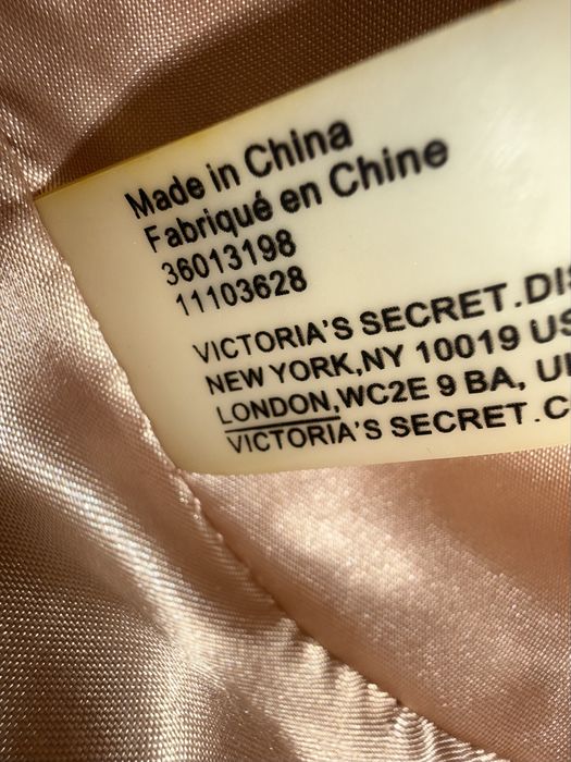 Geanta dama Victoria Secret roz nude crossbody eleganta cu tinte