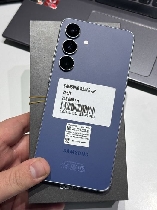 Samsung S25FE 256gb ozu 8