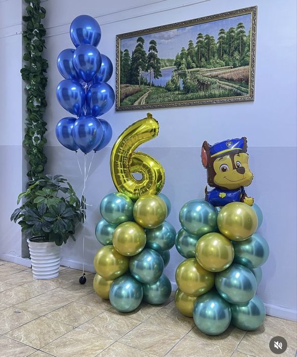 Шарики воздушные шары оформление входа