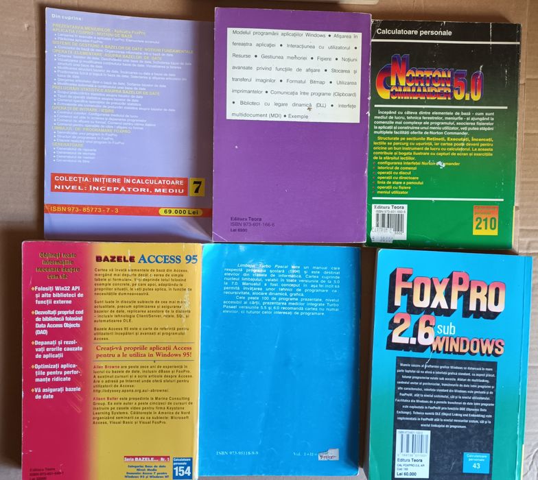 Cărți de Informatică si programare