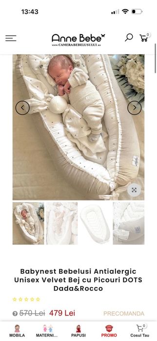 Babynest bebelusi